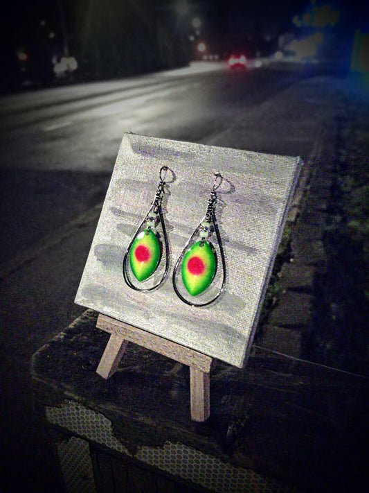 "Uncharted Territory" framed Spinner blade style